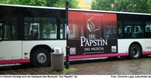 Hameln wird Schauplatz für „Die Päpstin". (Foto: Dominik Lapp)