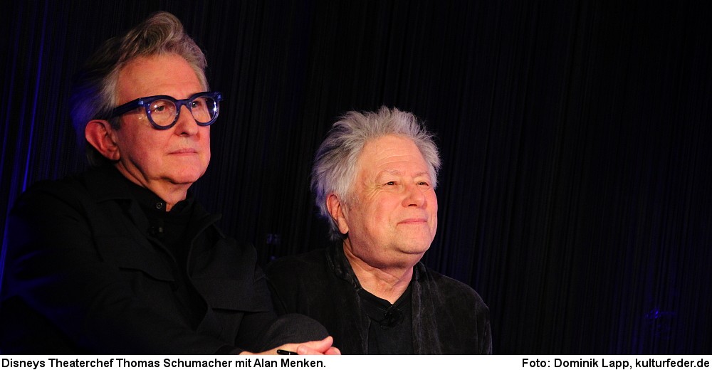 Thomas Schumacher und Alan Menken (Foto: Dominik Lapp)