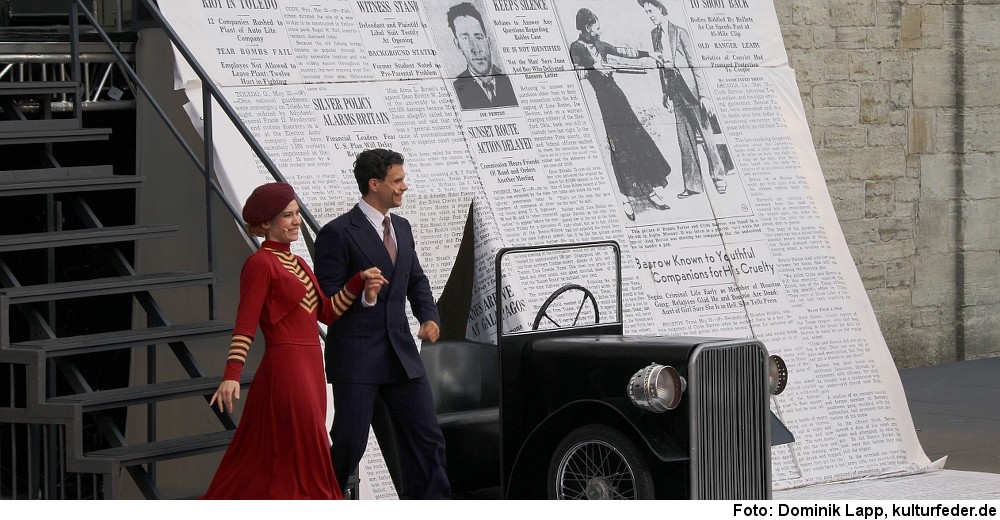 „Bonnie & Clyde“ in Bad Gandersheim (Foto: Dominik Lapp)