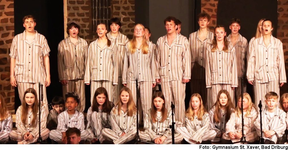 „Die Kinder der toten Stadt“ in Bad Driburg (Foto: Gymnasium St. Xaver)
