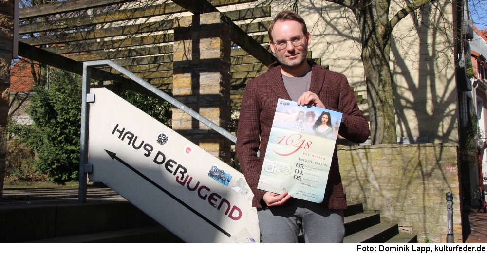 Michael Przewodnik ist Autor und Regisseur des Musicals „1648 - Macht. Liebe. Intrige.“ in Osnabrück. (Foto: Dominik Lapp)