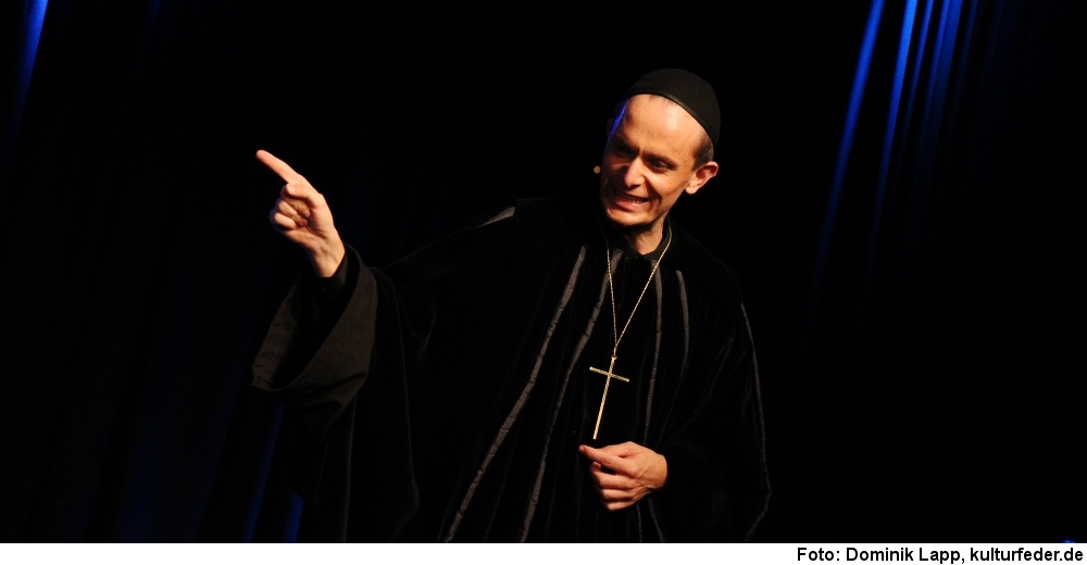 Lukas Witzel im Musical „1648“. (Foto: Dominik Lapp)