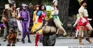 „Shrek“ in Tecklenburg (Foto: Dominik Lapp)