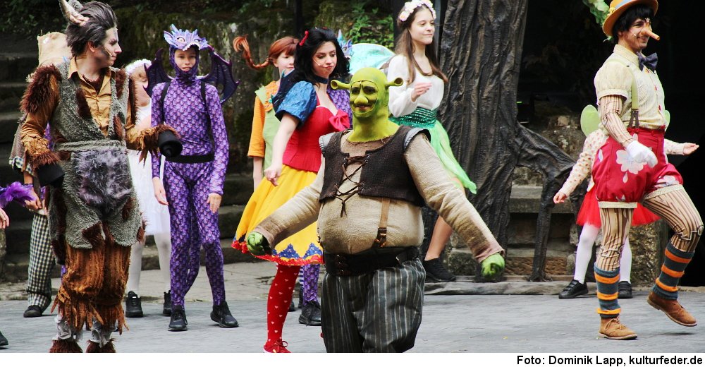 „Shrek“ in Tecklenburg (Foto: Dominik Lapp)