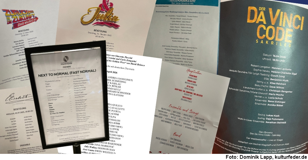 Besetzungslisten (Symbolbild)