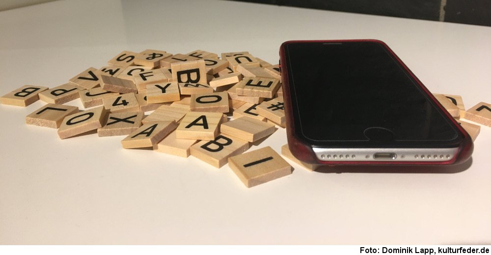 Symbolbild Buchstaben (Foto: Dominik Lapp)