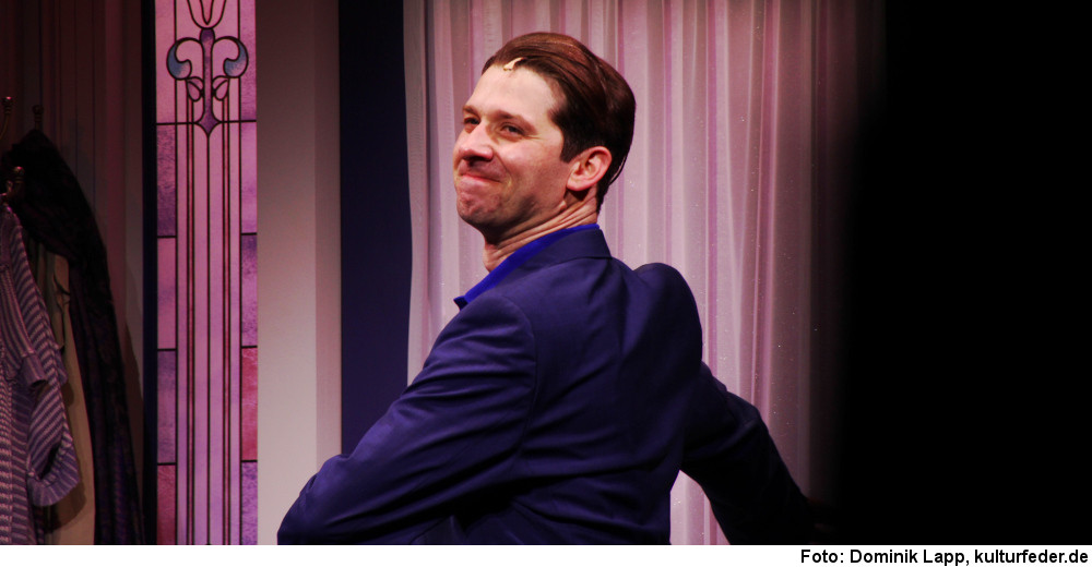 Thomas Hohler in „Mrs. Doubtfire“ in Düsseldorf (Foto: Dominik Lapp)