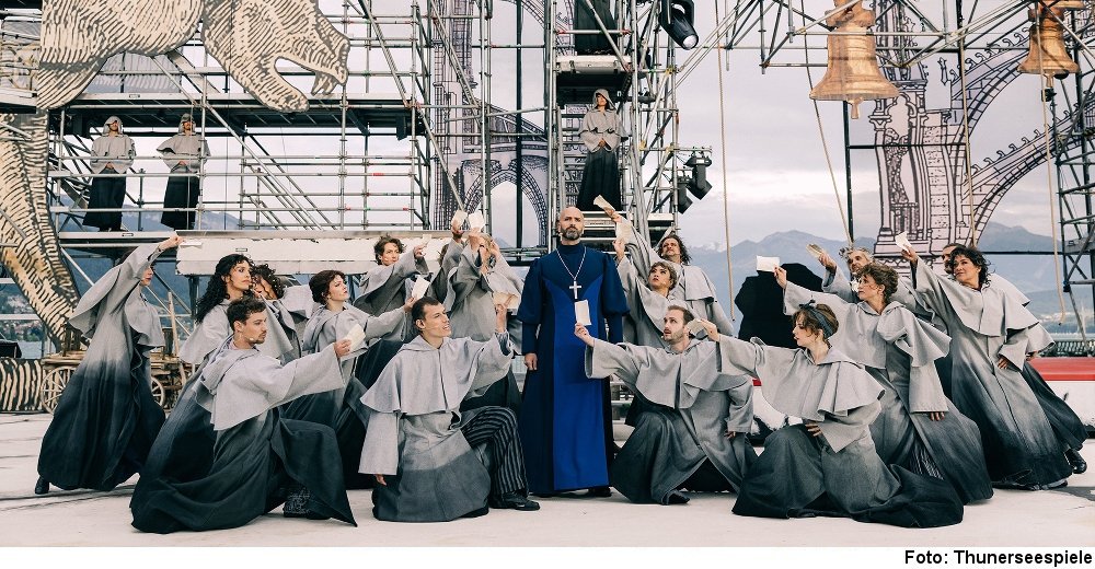 „Der Glöckner von Notre Dame“ in Thun (Foto: Thunerseespiele)