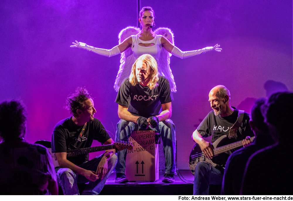 „Himmlisch gerockt!“ (Foto: Andreas Weber, www.stars-fuer-eine-nacht.de)