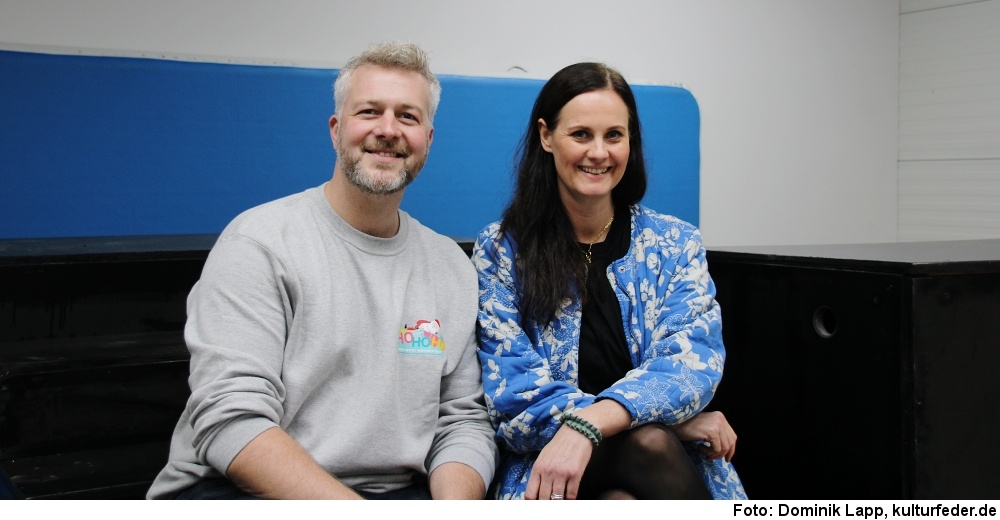 Wolfgang Kohne und Sarah Kurze (Foto: Dominik Lapp)