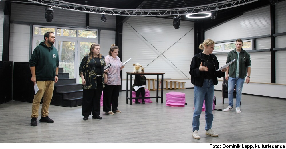 Probe für „Ho Ho Ho 2 – In geheimer Mission“ in Meppen (Foto: Dominik Lapp)