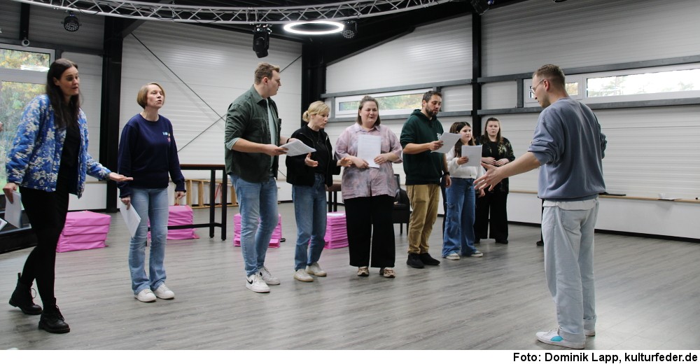 Probe für „Ho Ho Ho 2 – In geheimer Mission“ in Meppen (Foto: Dominik Lapp)