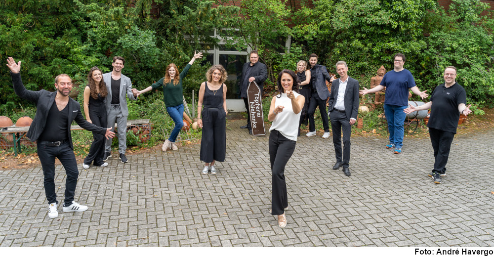 Aufzeichnung des Streaming-Konzerts „In Love with Musical“ in Hasbergen bei Osnabrück