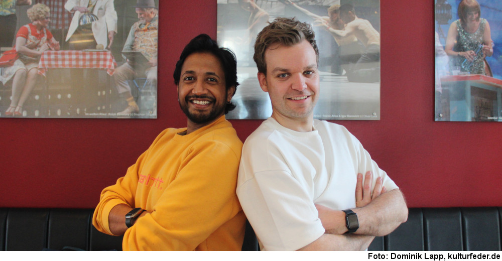 Vikrant Subramanian und Jannik Harneit. (Foto: Dominik Lapp)