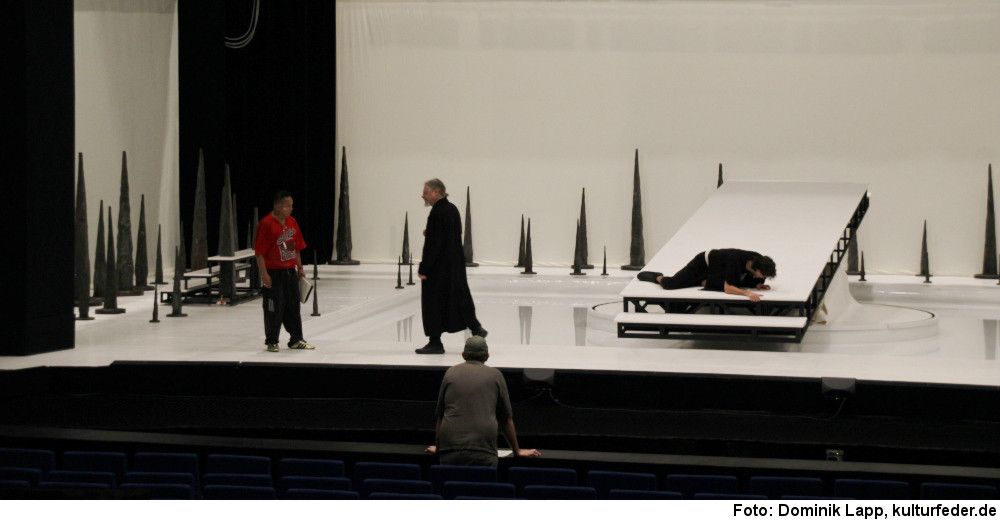 Probe für „Jesus Christ Superstar“ in Bonn (Foto: Dominik Lapp)