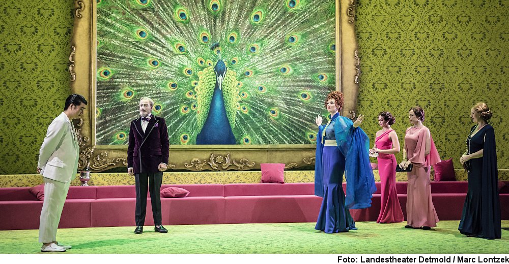 „Das Land des Lächelns“ (Foto: Landestheater Detmold / Marc Lontzek)