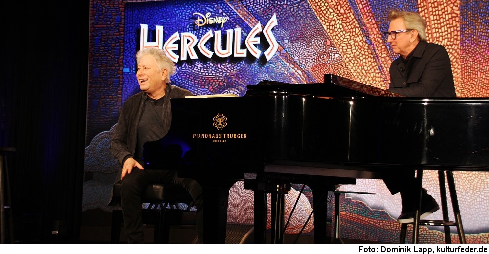 Alan Menken und Thomas Schumacher (Foto: Dominik Lapp)