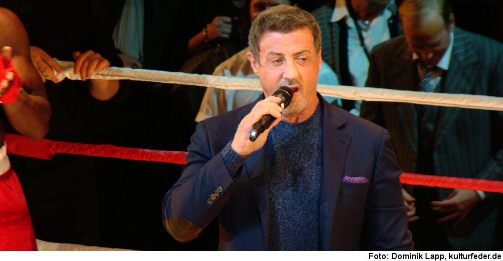Sylvester Stallone bei der Medienpremiere von „Rocky“ in Hamburg (Foto: Dominik Lapp)