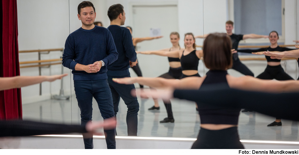 Dennis Schulze von der Stage School Hamburg (Foto: Dennis Mundkowski)