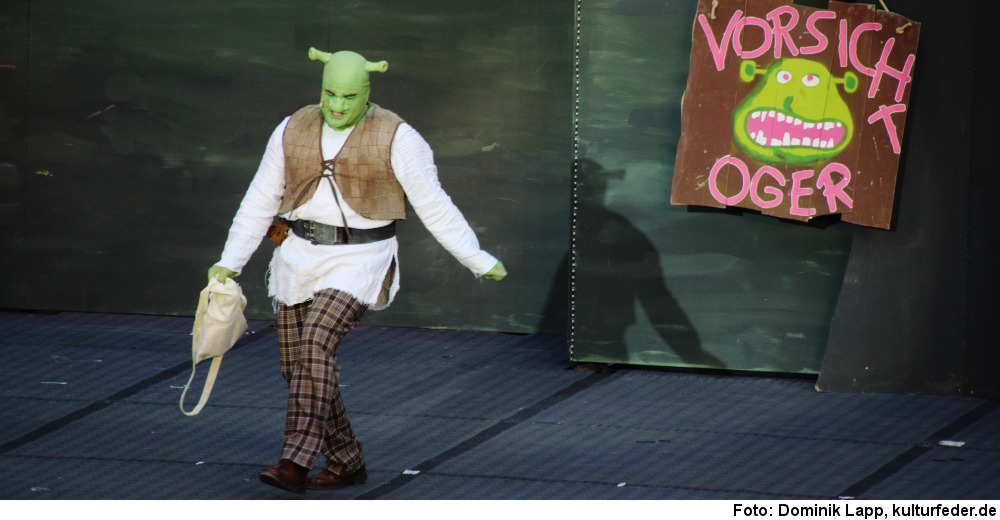 „Shrek“ in Kloster Oesede (Foto: Dominik Lapp)