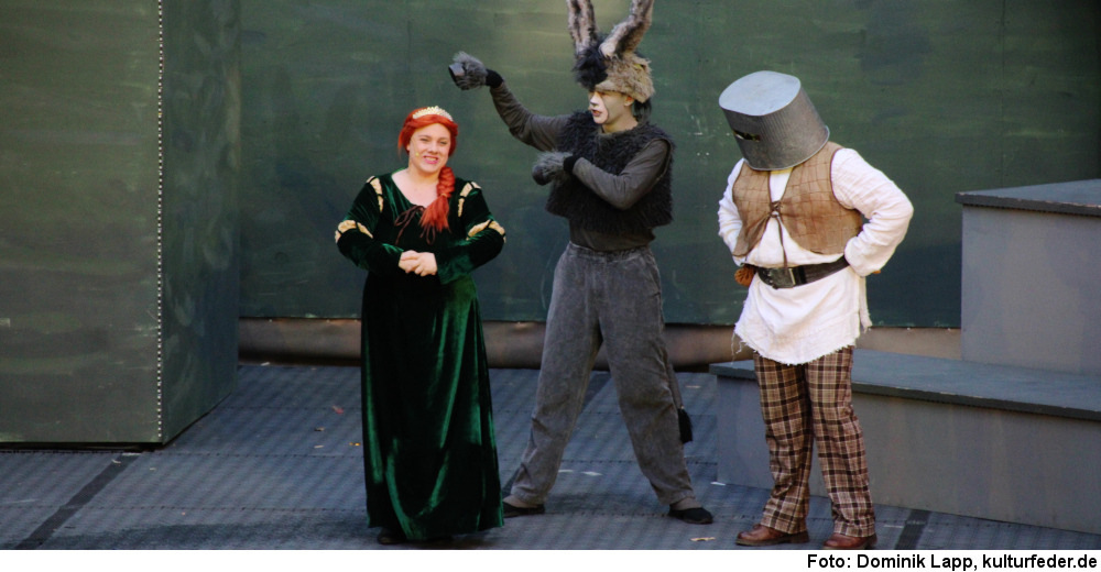 „Shrek“ in Kloster Oesede (Foto: Dominik Lapp)
