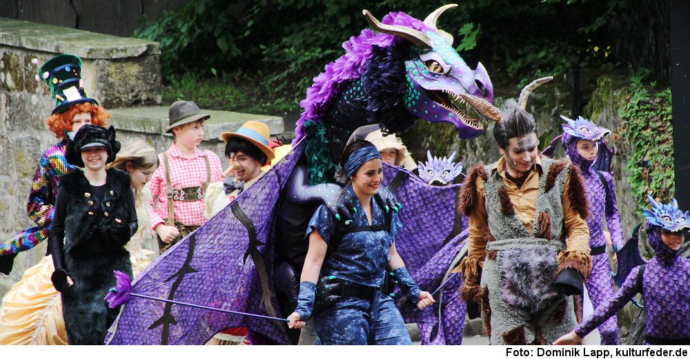 „Shrek“ in Tecklenburg (Foto: Dominik Lapp)