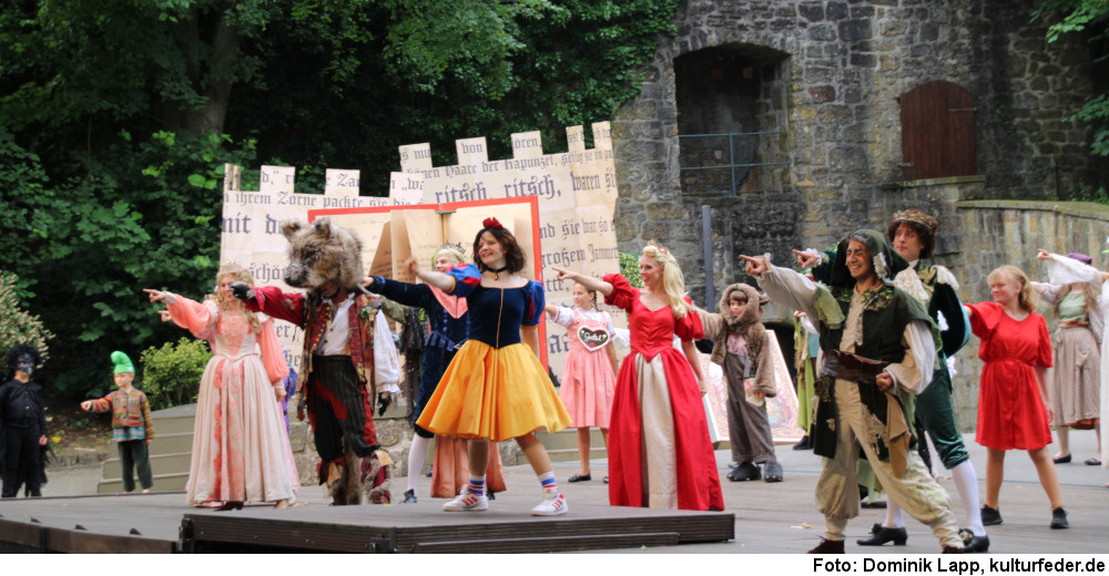 „Snow White and me“ in Tecklenburg (Foto: Dominik Lapp)