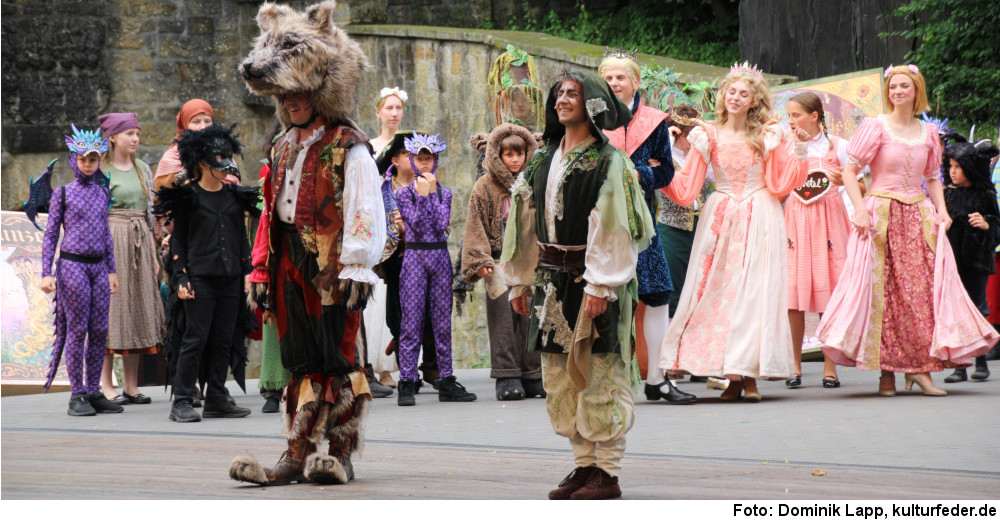 „Snow White and me“ in Tecklenburg (Foto: Dominik Lapp)