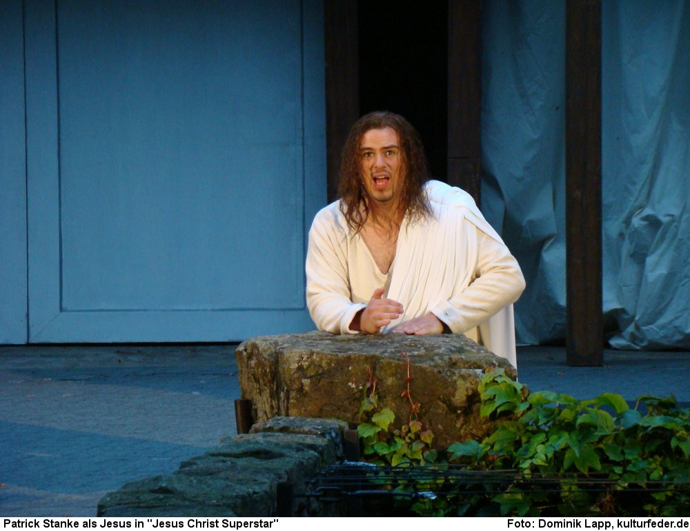 Patrick Stanke als Jesus in "Jesus Christ Superstar" (Foto: Dominik Lapp)