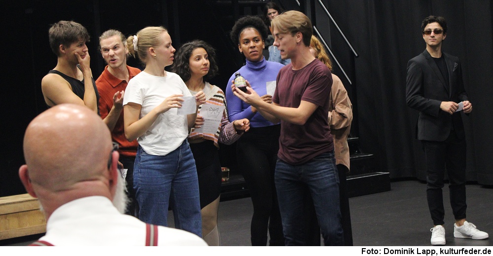 Probe „Sweeney Todd“ (Foto: Dominik Lapp)