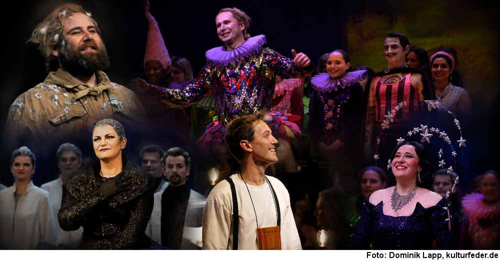 „Die Zauberflöte“ in verschiedenen Inszenierungen (Foto: Dominik Lapp)