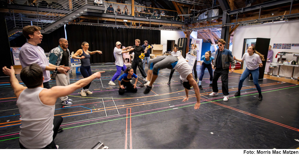 Probe für „Zurück in die Zukunft“ in Hamburg (Foto: Morris Mac Matzen)